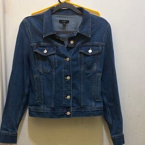 J. Crew Dark Blue Denim Jean Jacket